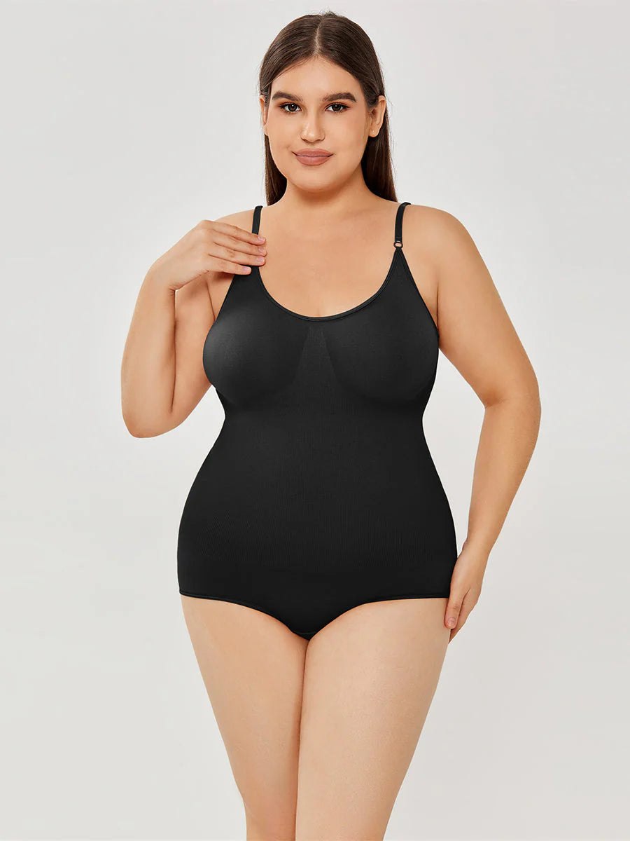 Official LuxeShape V Neck Bodysuit Compression Body Suits