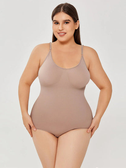 Official LuxeShape V Neck Bodysuit Compression Body Suits