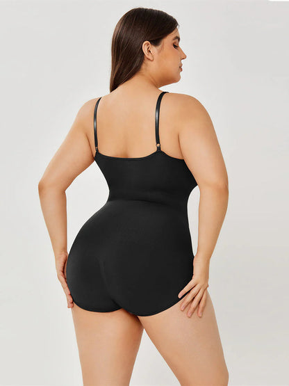 Official LuxeShape V Neck Bodysuit Compression Body Suits